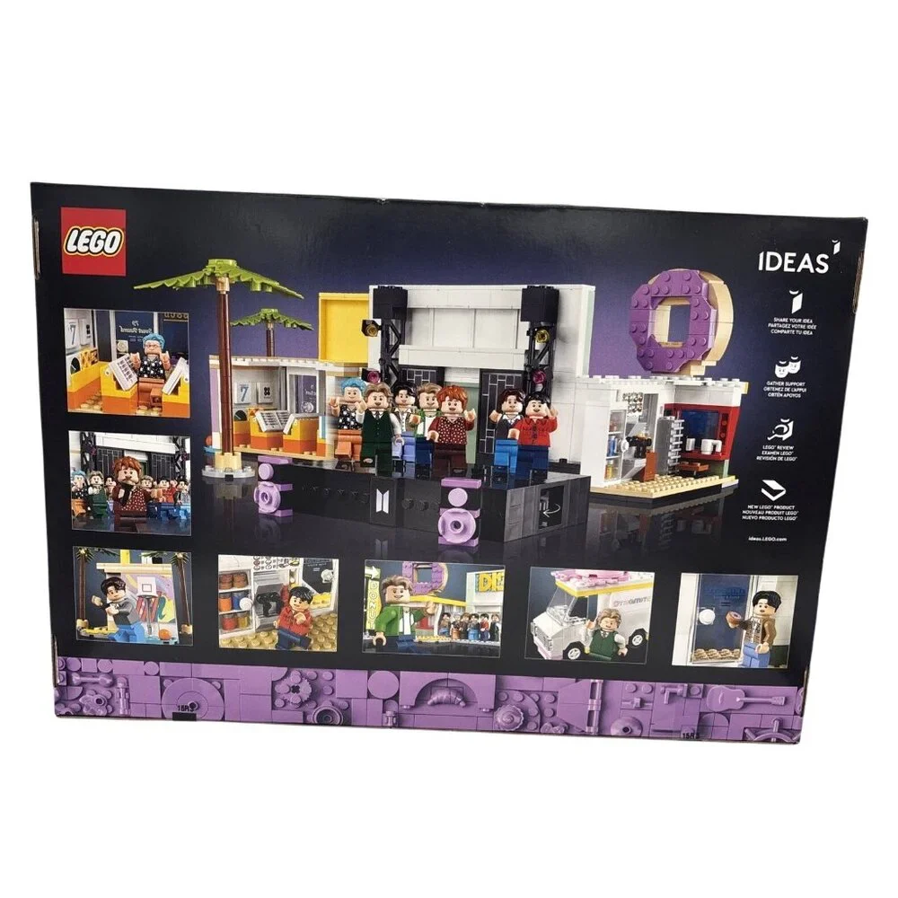 LEGO BTS Dynamite Music Video Set 21339 K-Pop Icons Ideas Retired 749 Pc NEW!
